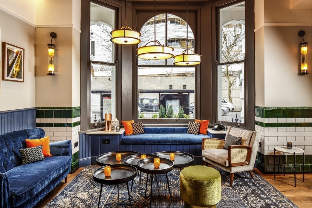 Lobby im Ibis Styles London Gloucester Road