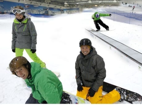Freestyler begeistert vom Snow Park