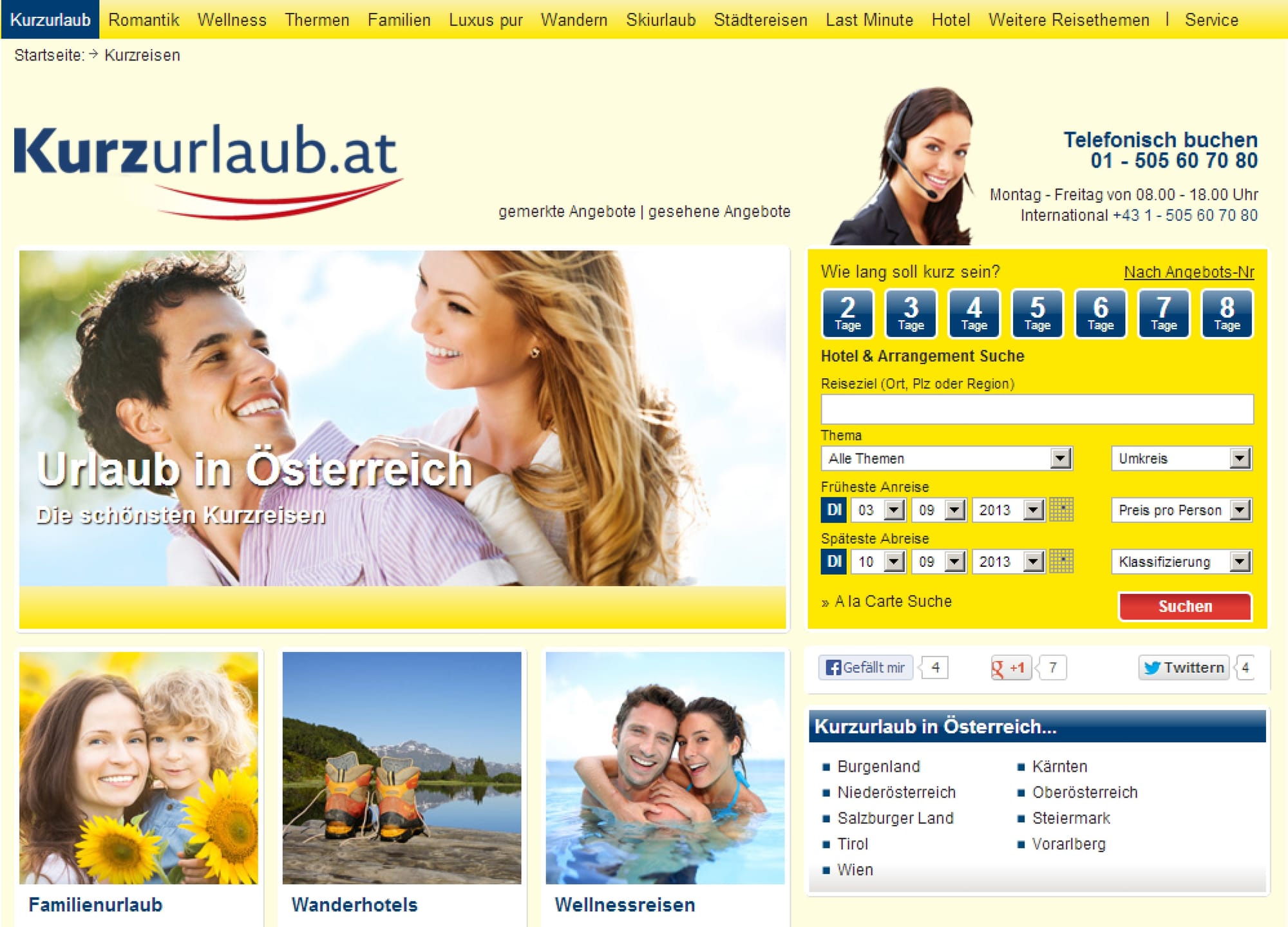 kurzurlaub.at