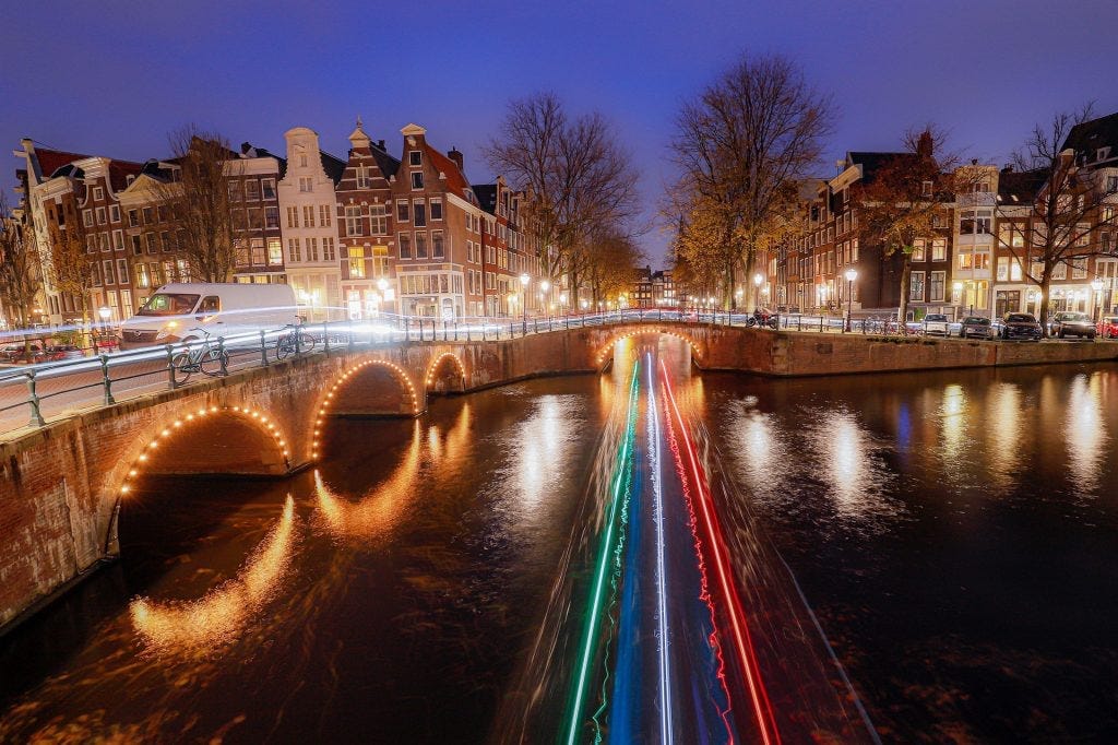 Grachten in Amsterdam