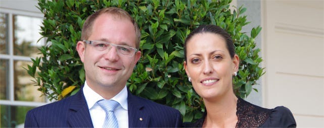 Urs und Yasmin Grimm Cachemaille
