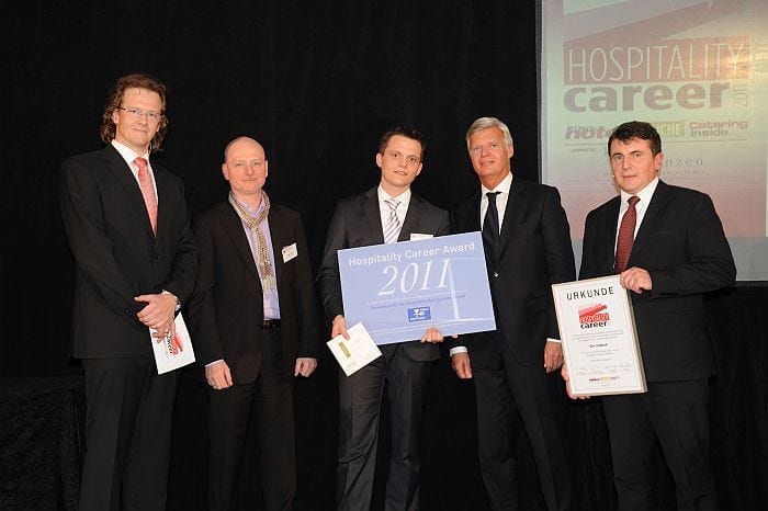 Gewinner des Hospitality Career Award 2011 - Kategorie Hotellerie