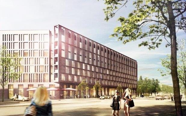 Geplantes Holiday Inn Hotel Hamburg Hafencity - Eröffnung ist Mitte 2017