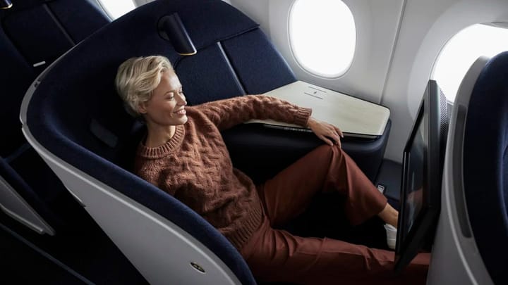 Finnairs schicke neue Flugsitze lassen sich nicht zurücklehnen